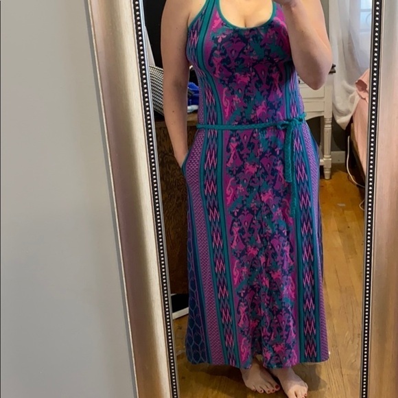 The North Face Colorful Racerback Maxi Dress EUC - Picture 14 of 16